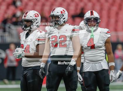 Thumbnail 2 in Lincoln County vs. Bowdon (GHSA A Division 2 Championship) photogallery.