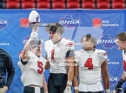 Thumbnail 2 in Lincoln County vs. Bowdon (GHSA A Division 2 Championship) photogallery.