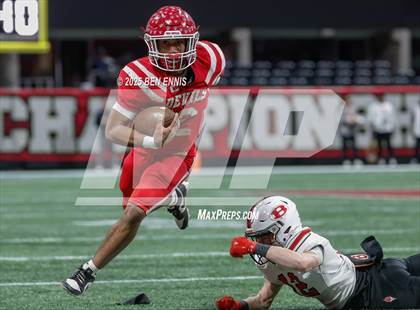 Thumbnail 3 in Lincoln County vs. Bowdon (GHSA A Division 2 Championship) photogallery.