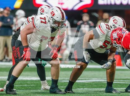 Thumbnail 2 in Lincoln County vs. Bowdon (GHSA A Division 2 Championship) photogallery.