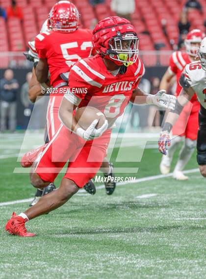 Thumbnail 2 in Lincoln County vs. Bowdon (GHSA A Division 2 Championship) photogallery.