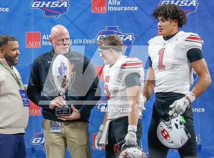 Thumbnail 3 in Lincoln County vs. Bowdon (GHSA A Division 2 Championship) photogallery.