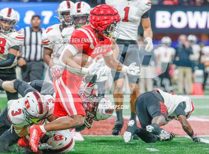 Thumbnail 3 in Lincoln County vs. Bowdon (GHSA A Division 2 Championship) photogallery.