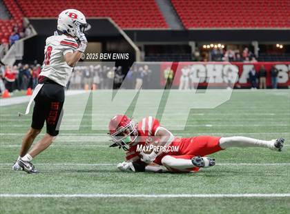 Thumbnail 2 in Lincoln County vs. Bowdon (GHSA A Division 2 Championship) photogallery.