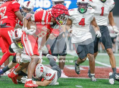 Thumbnail 2 in Lincoln County vs. Bowdon (GHSA A Division 2 Championship) photogallery.