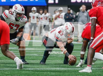 Thumbnail 3 in Lincoln County vs. Bowdon (GHSA A Division 2 Championship) photogallery.