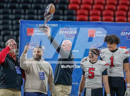 Thumbnail 1 in Lincoln County vs. Bowdon (GHSA A Division 2 Championship) photogallery.