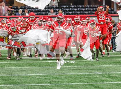 Thumbnail 1 in Lincoln County vs. Bowdon (GHSA A Division 2 Championship) photogallery.