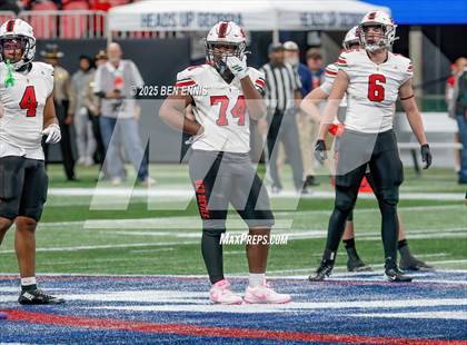 Thumbnail 2 in Lincoln County vs. Bowdon (GHSA A Division 2 Championship) photogallery.