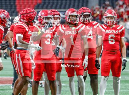 Thumbnail 3 in Lincoln County vs. Bowdon (GHSA A Division 2 Championship) photogallery.