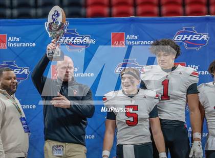 Thumbnail 1 in Lincoln County vs. Bowdon (GHSA A Division 2 Championship) photogallery.