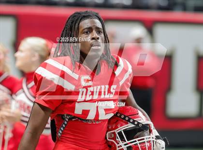 Thumbnail 1 in Lincoln County vs. Bowdon (GHSA A Division 2 Championship) photogallery.