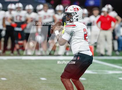 Thumbnail 1 in Lincoln County vs. Bowdon (GHSA A Division 2 Championship) photogallery.