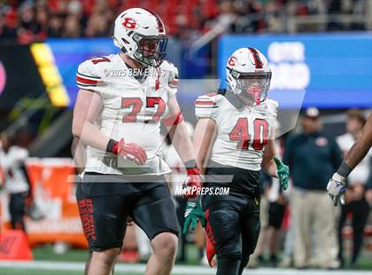 Thumbnail 2 in Lincoln County vs. Bowdon (GHSA A Division 2 Championship) photogallery.