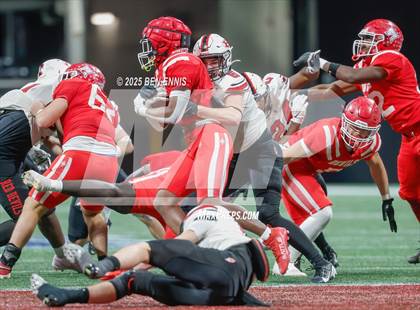 Thumbnail 3 in Lincoln County vs. Bowdon (GHSA A Division 2 Championship) photogallery.