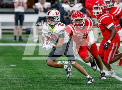 Thumbnail 3 in Lincoln County vs. Bowdon (GHSA A Division 2 Championship) photogallery.