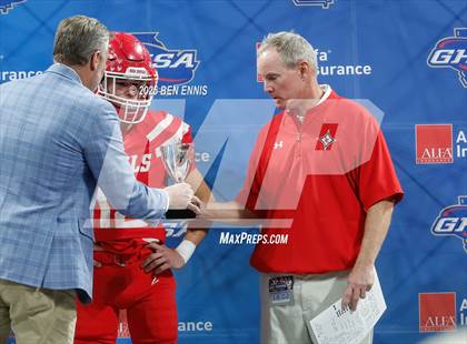 Thumbnail 1 in Lincoln County vs. Bowdon (GHSA A Division 2 Championship) photogallery.