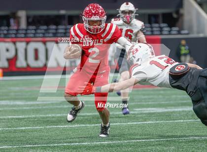 Thumbnail 1 in Lincoln County vs. Bowdon (GHSA A Division 2 Championship) photogallery.