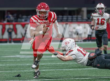 Thumbnail 2 in Lincoln County vs. Bowdon (GHSA A Division 2 Championship) photogallery.