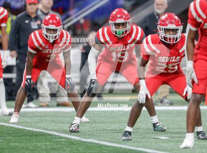 Thumbnail 1 in Lincoln County vs. Bowdon (GHSA A Division 2 Championship) photogallery.