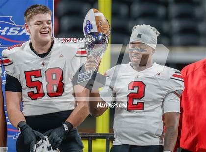 Thumbnail 1 in Lincoln County vs. Bowdon (GHSA A Division 2 Championship) photogallery.