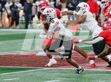 Thumbnail 1 in Lincoln County vs. Bowdon (GHSA A Division 2 Championship) photogallery.