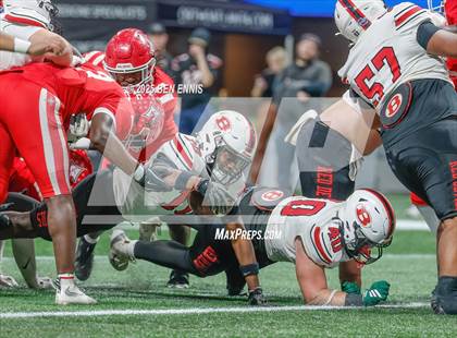 Thumbnail 2 in Lincoln County vs. Bowdon (GHSA A Division 2 Championship) photogallery.