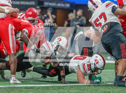 Thumbnail 3 in Lincoln County vs. Bowdon (GHSA A Division 2 Championship) photogallery.