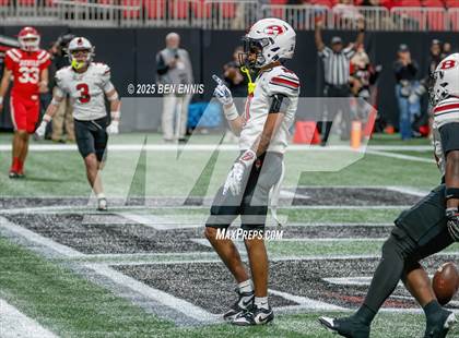 Thumbnail 3 in Lincoln County vs. Bowdon (GHSA A Division 2 Championship) photogallery.