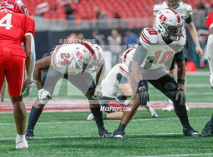 Thumbnail 2 in Lincoln County vs. Bowdon (GHSA A Division 2 Championship) photogallery.