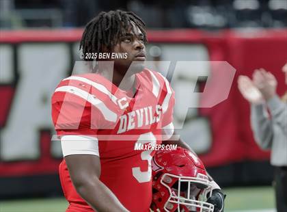 Thumbnail 2 in Lincoln County vs. Bowdon (GHSA A Division 2 Championship) photogallery.