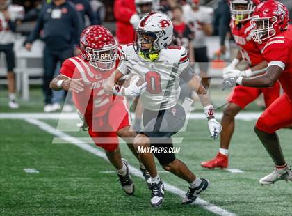 Thumbnail 2 in Lincoln County vs. Bowdon (GHSA A Division 2 Championship) photogallery.