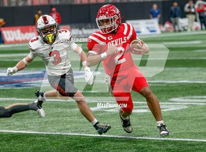 Thumbnail 1 in Lincoln County vs. Bowdon (GHSA A Division 2 Championship) photogallery.
