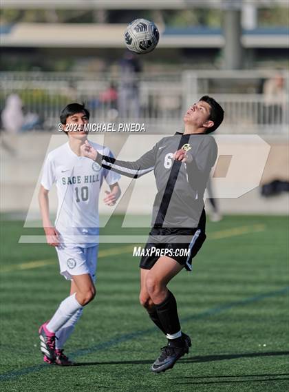 Thumbnail 1 in Sage Hill vs Capistrano Valley (Hawks Invitational) photogallery.