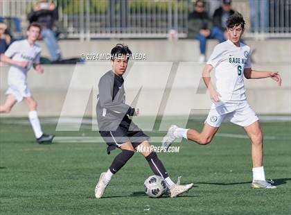 Thumbnail 2 in Sage Hill vs Capistrano Valley (Hawks Invitational) photogallery.