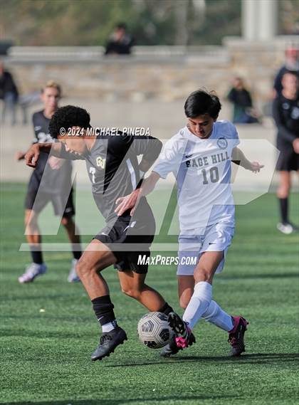Thumbnail 2 in Sage Hill vs Capistrano Valley (Hawks Invitational) photogallery.