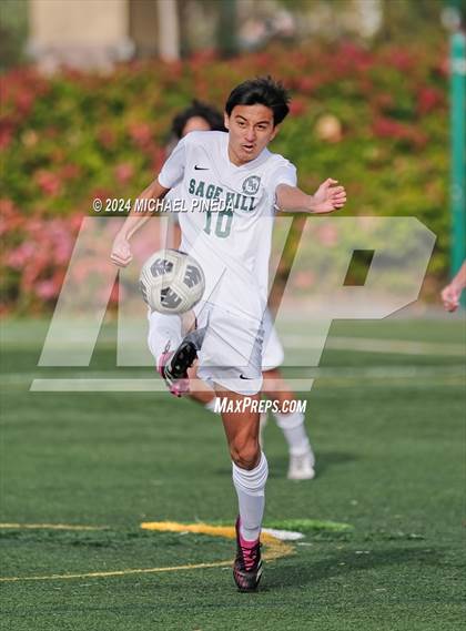 Thumbnail 3 in Sage Hill vs Capistrano Valley (Hawks Invitational) photogallery.