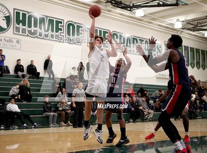 Thumbnail 3 in Modesto Christian vs. St. Joseph (MLK Classic @ De La Salle) photogallery.