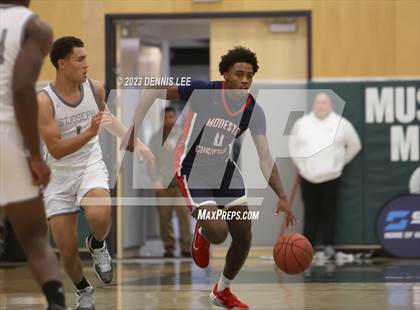 Thumbnail 1 in Modesto Christian vs. St. Joseph (MLK Classic @ De La Salle) photogallery.