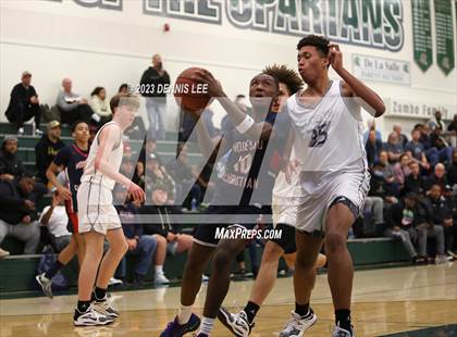 Thumbnail 1 in Modesto Christian vs. St. Joseph (MLK Classic @ De La Salle) photogallery.
