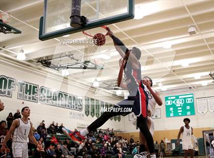 Thumbnail 1 in Modesto Christian vs. St. Joseph (MLK Classic @ De La Salle) photogallery.