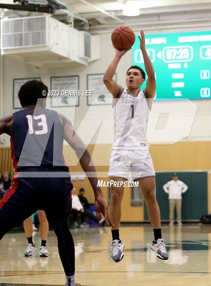 Thumbnail 2 in Modesto Christian vs. St. Joseph (MLK Classic @ De La Salle) photogallery.