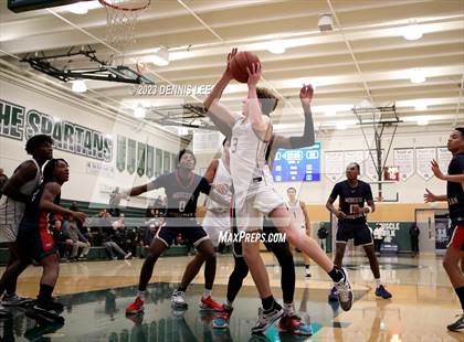 Thumbnail 1 in Modesto Christian vs. St. Joseph (MLK Classic @ De La Salle) photogallery.