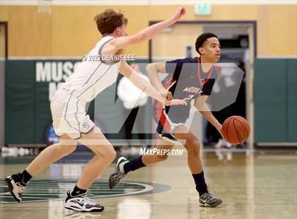 Thumbnail 3 in Modesto Christian vs. St. Joseph (MLK Classic @ De La Salle) photogallery.