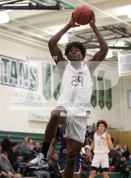 Thumbnail 2 in Modesto Christian vs. St. Joseph (MLK Classic @ De La Salle) photogallery.