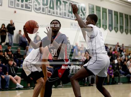Thumbnail 1 in Modesto Christian vs. St. Joseph (MLK Classic @ De La Salle) photogallery.