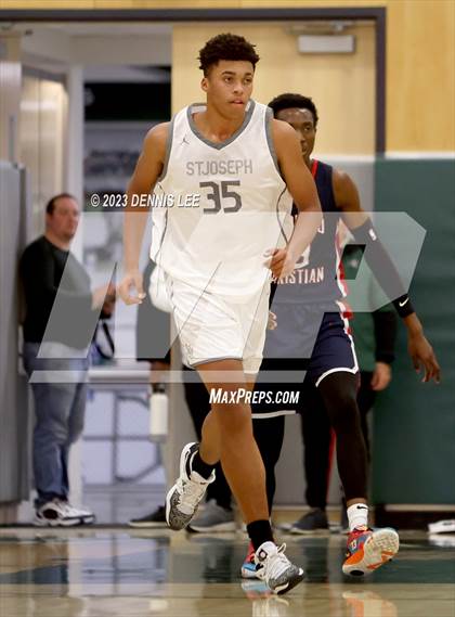 Thumbnail 2 in Modesto Christian vs. St. Joseph (MLK Classic @ De La Salle) photogallery.
