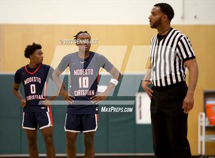 Thumbnail 2 in Modesto Christian vs. St. Joseph (MLK Classic @ De La Salle) photogallery.