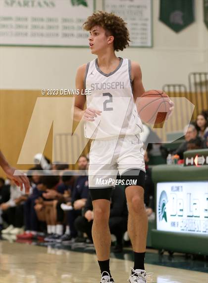 Thumbnail 1 in Modesto Christian vs. St. Joseph (MLK Classic @ De La Salle) photogallery.