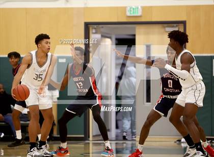 Thumbnail 1 in Modesto Christian vs. St. Joseph (MLK Classic @ De La Salle) photogallery.